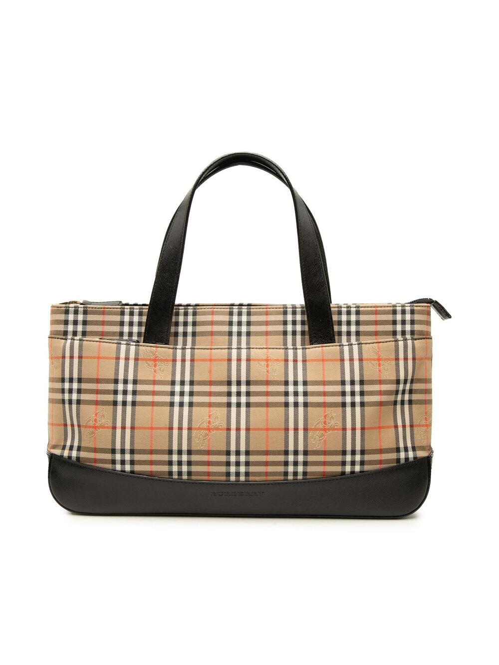 Burberry Haymarket Check Canvas Tote #359983B46B